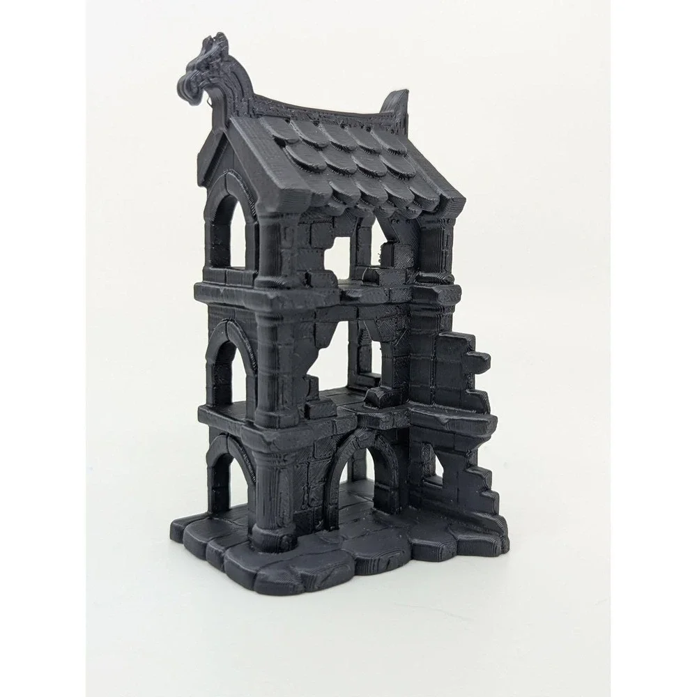 Viking Ruined‎ Tower — Multi-Level Climbing House